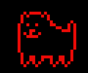 Zero Twistedtale Dog OC (unfinished)