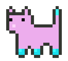 [9664c4] Cottoncandy cat