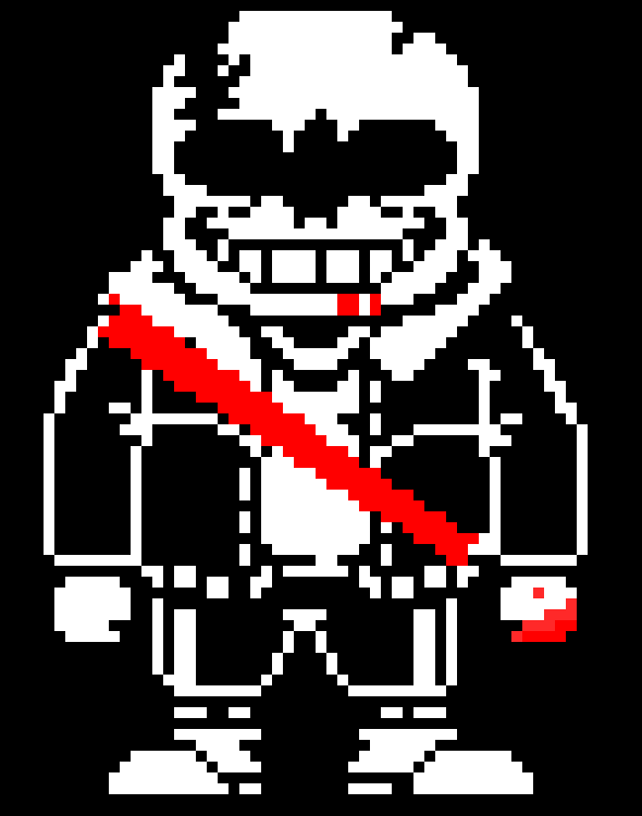 [b7302a] Undertale last breath hardmode phase 3 Sans Sprite 