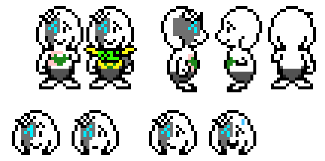 Asriel Ex world sprite v2