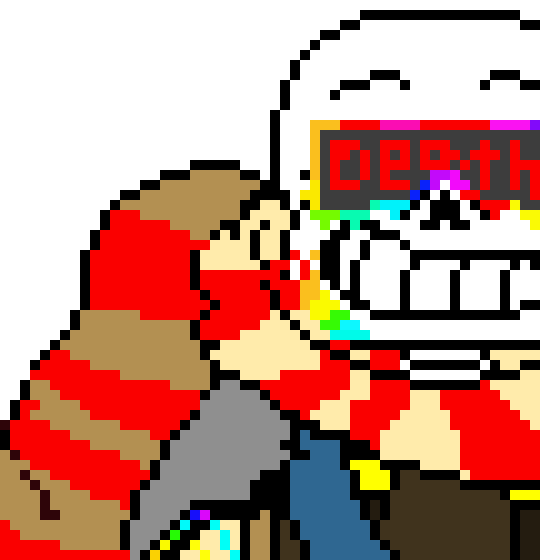 [6ae5b3] Ok horrordust sans - Fresh!Ink sans