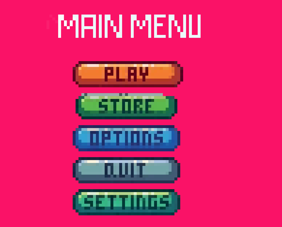 [19a0e9] Main menu UI