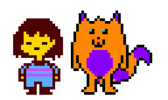 Frisk and CattyFat