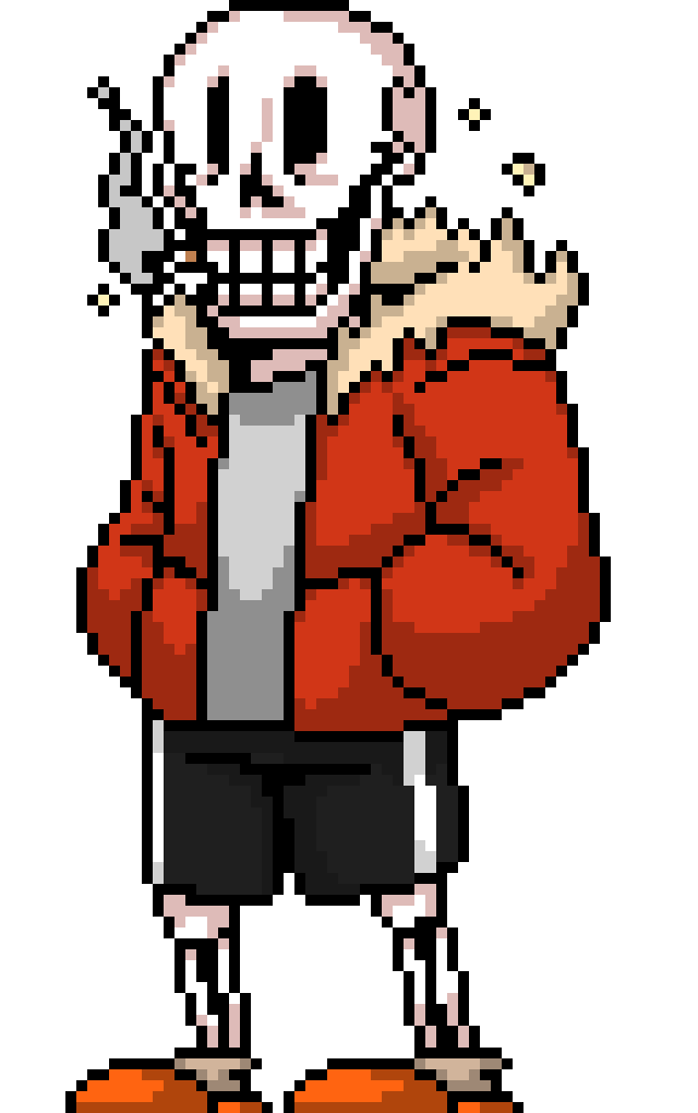[5f85d4] PG! Underswap Papyrus Sprite.