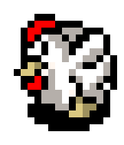 White Chicken Sprite Left 
