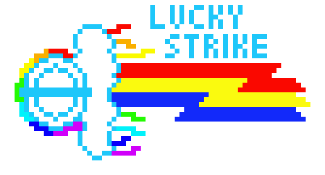[9664c4] Keyblade Pixel Art: Lucky Strike