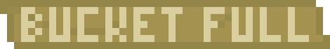 [af20e4] bucket full
