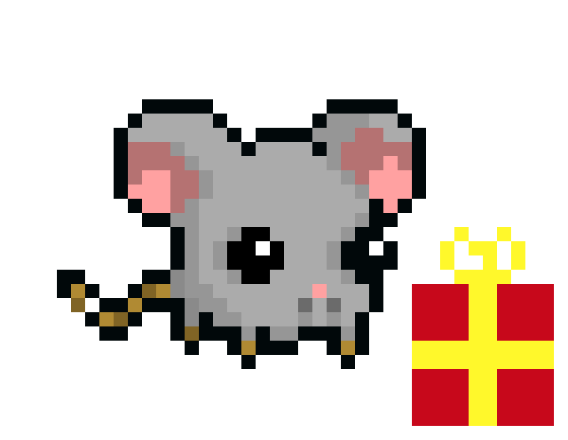 [babc48] pixel mouse