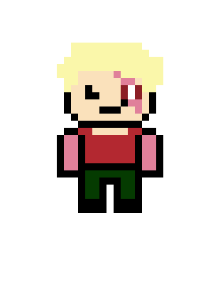 [09c9ab] danganronpa pixel muscular