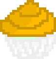 [9664c4] Orange Mint Cupcake