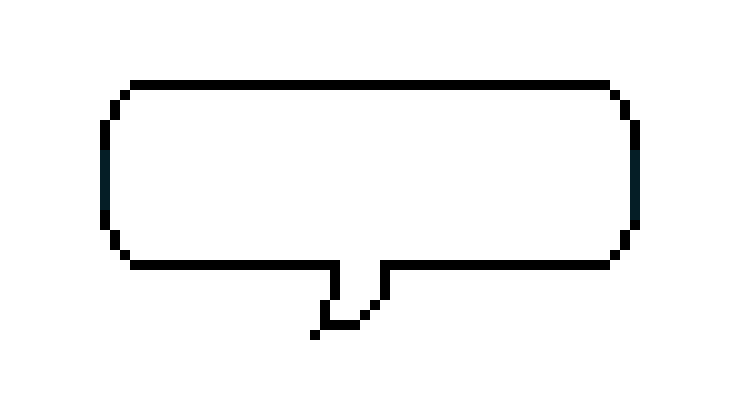 [f620cf] pixel speech bubble