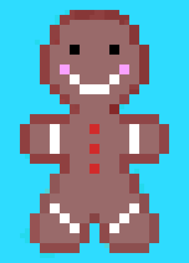 [dd5ea4] Gingerbread man 