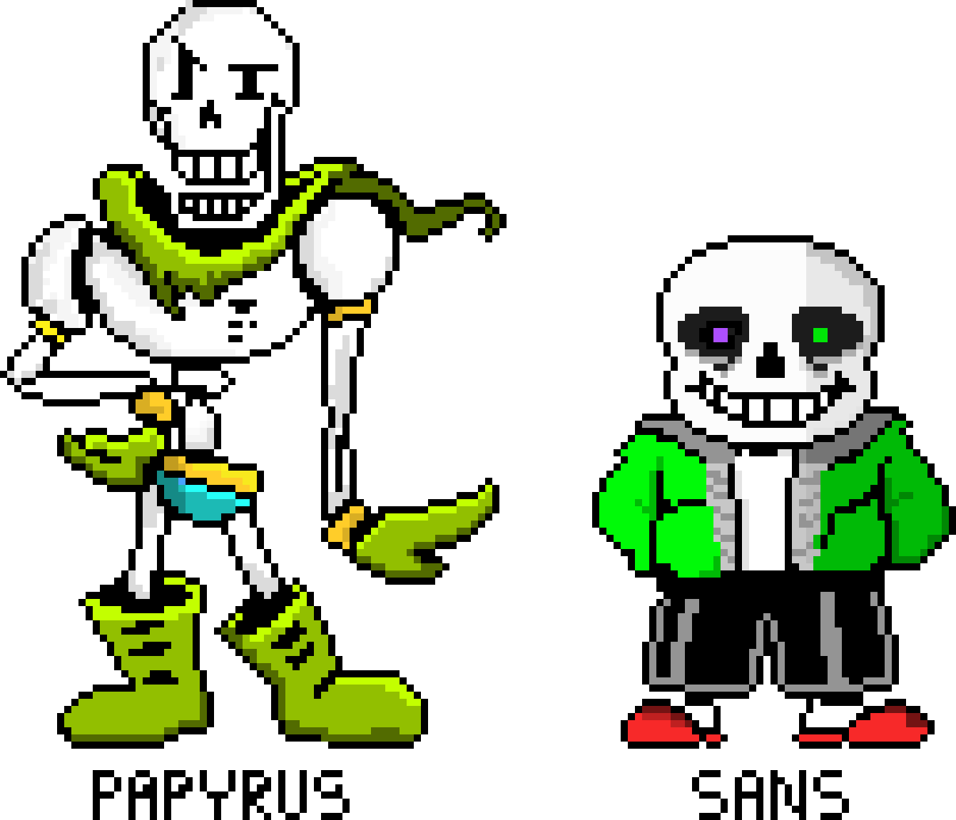 HunterTale sans and PAPYRUS