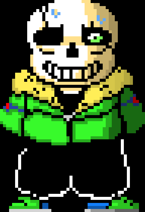 [9664c4] ACERTALE - Sans battle sprite v9 (Alt. Lihting w/ eye v2)
