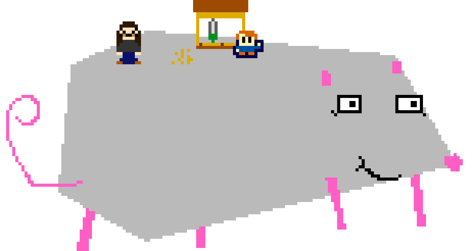 [34e3f5] Nah, small sprites are to scale