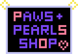 [1186ca] Paws Pearls