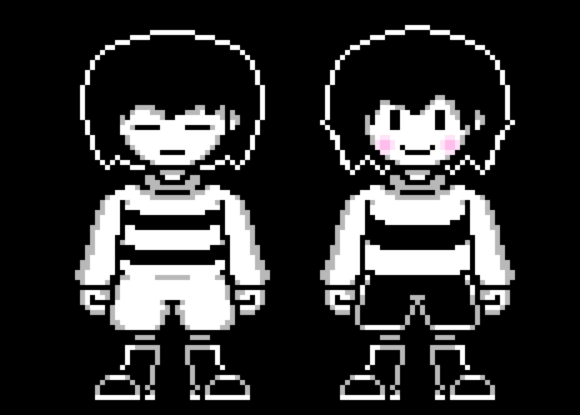 Undertale Frisk and Chara.v1.0