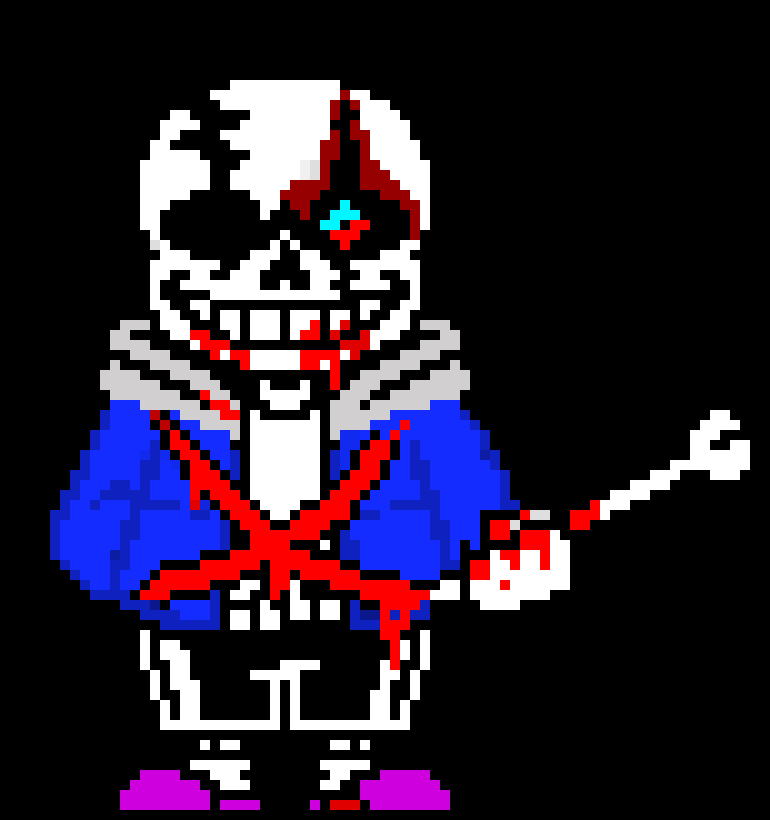 [d19e64] undertale last hope phase 4 with out shading