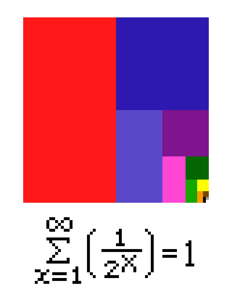 [9664c4] Approaching the value 1 (version II), by Tiago Hands.