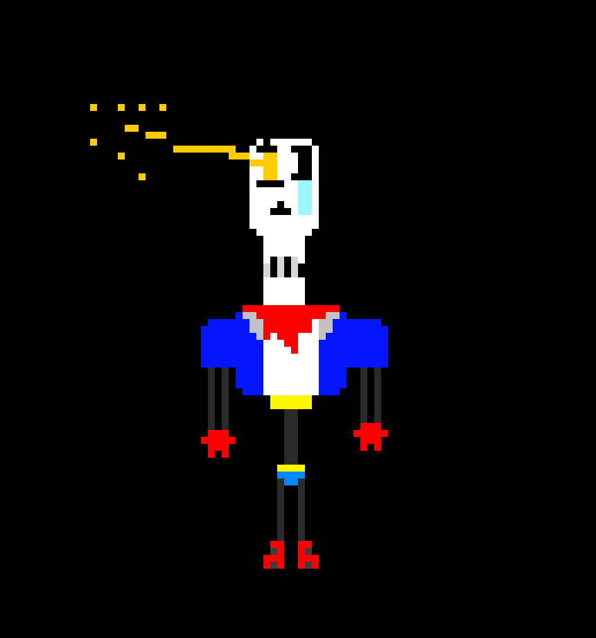 [9664c4] Disbelief Papyrus Sprite