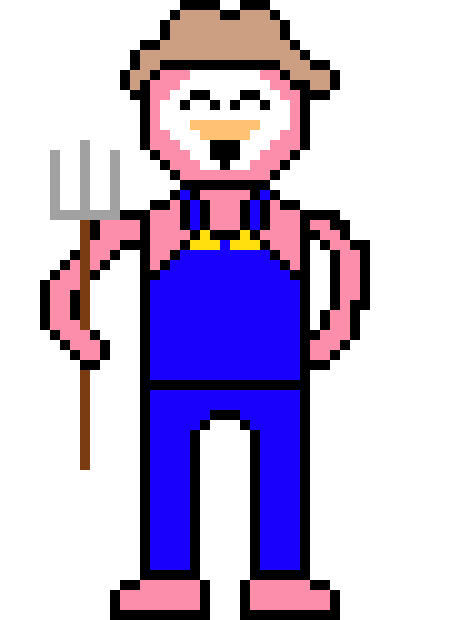 [470b6f] farmer flamingo 