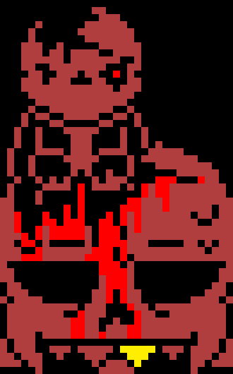 [7ce906] *(They appear at the church.) -HorrorTale Sans