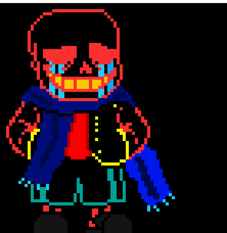 *teleports out* your in charge dust! *runs to error swap papyrus*