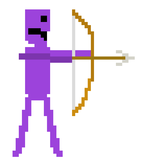 [879e8d] william afton firing a bow animation frame 1