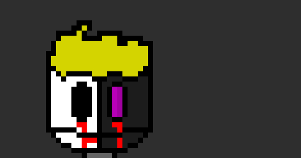 [812b32] *grabs axe blade like its nothing* what ya think i was gonna sit there and take it???!? Im strong bud - Molten the Robot!