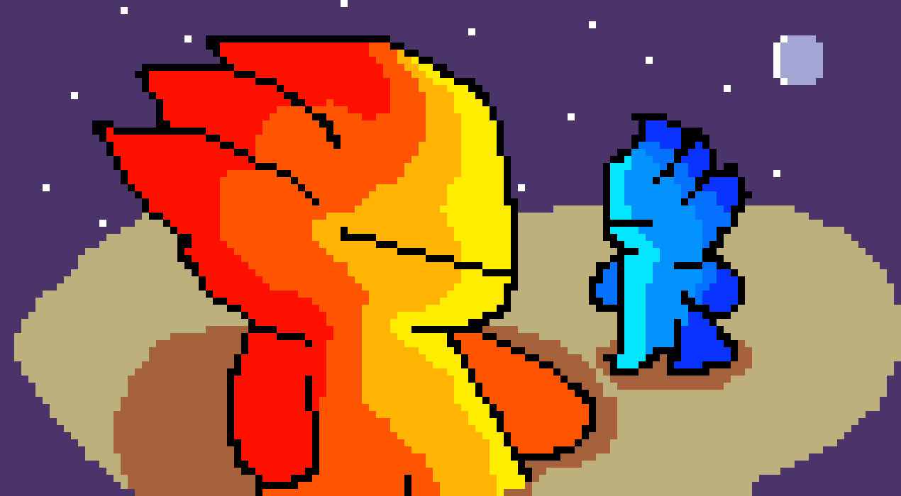 [15a2c5] Blue and Jelly save the world.