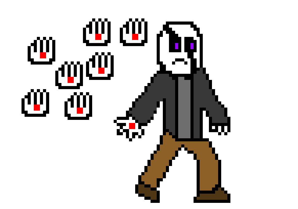 [9077f3] Glitchtale Gaster Animosity