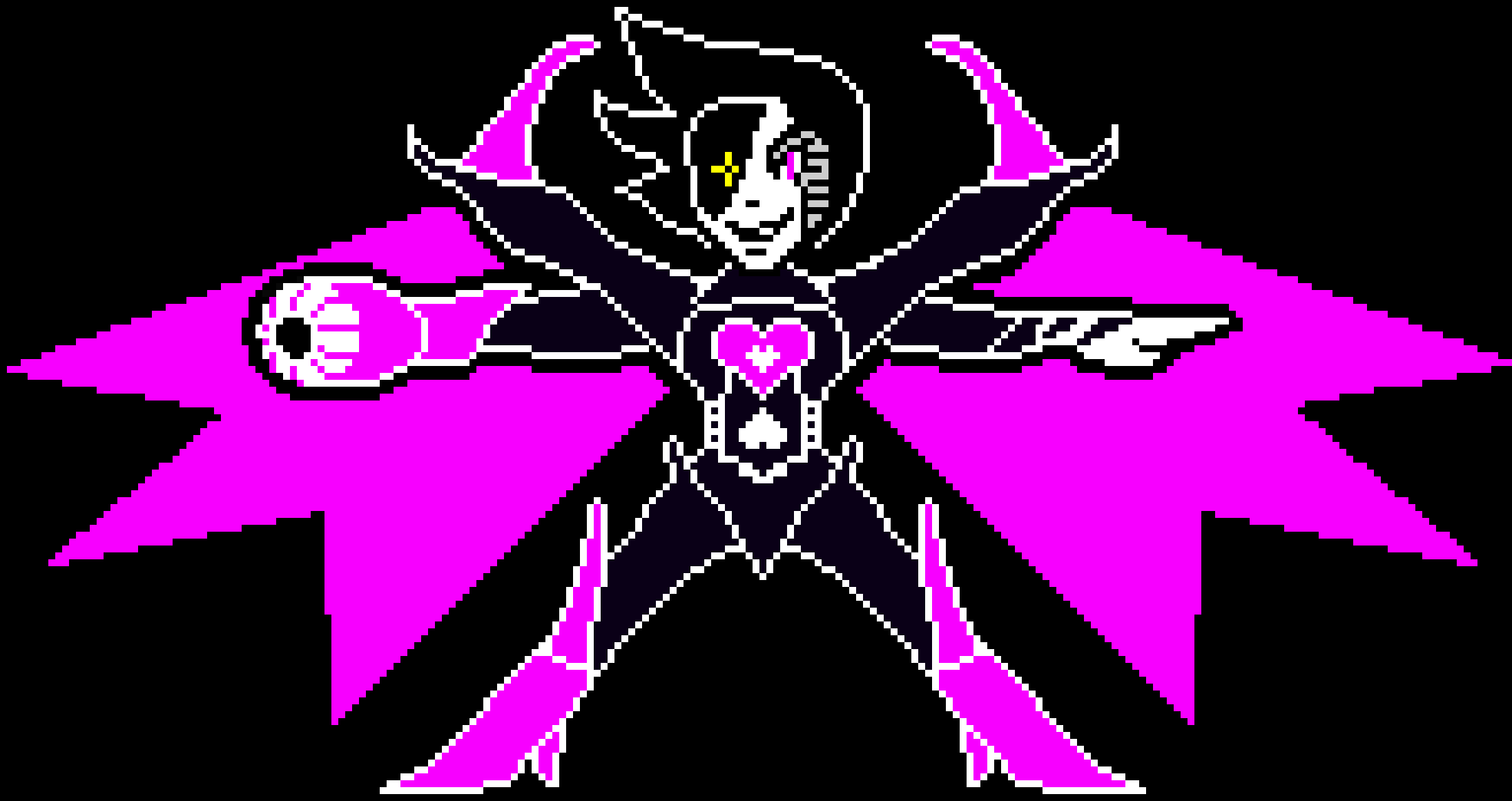 [4f4e68] Colored Mettaton NEO sprite