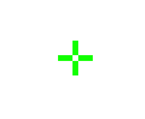 [23d8b0] green crosshair