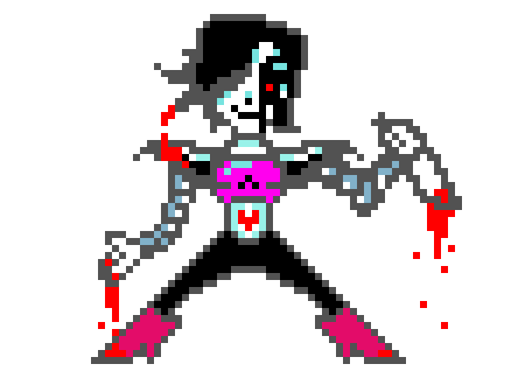 [9664c4] Mettaton as Chara