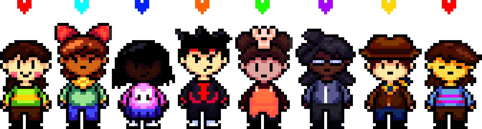 The 8 humans (fanmade)