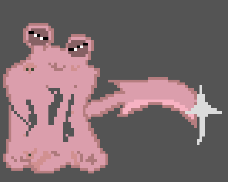 [8cf262] im just a mutated acidic liquid basically i dissolve whatever i get inside my goo, then i use there bones to lure in new prey
