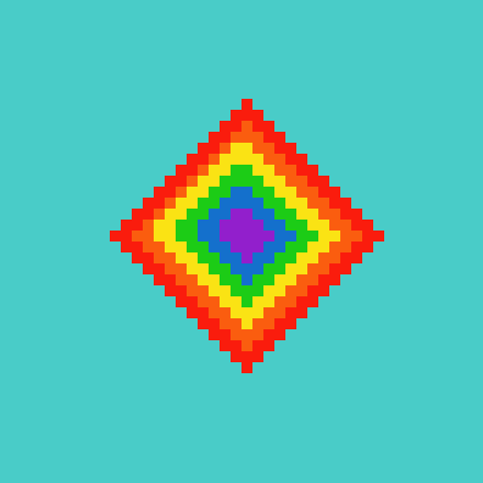[9664c4] blue rainbow