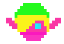 [9664c4] Link's head ( tête de Link)