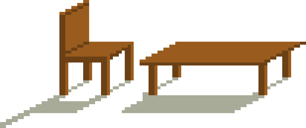 [9664c4] Chair/Table