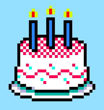 [ebfa6b] cake pixel art  2