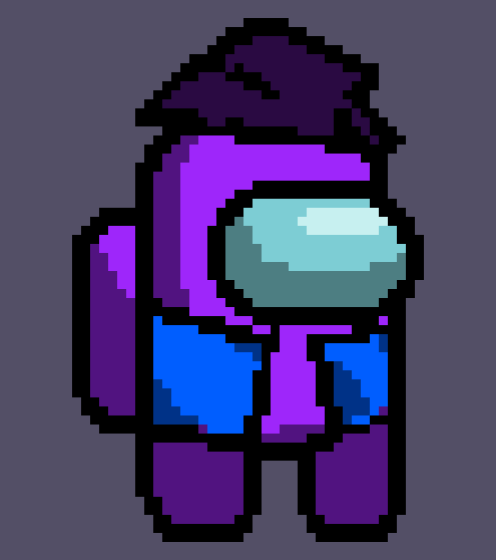 [63ceb7] -purple walks up to the robot- woah scary