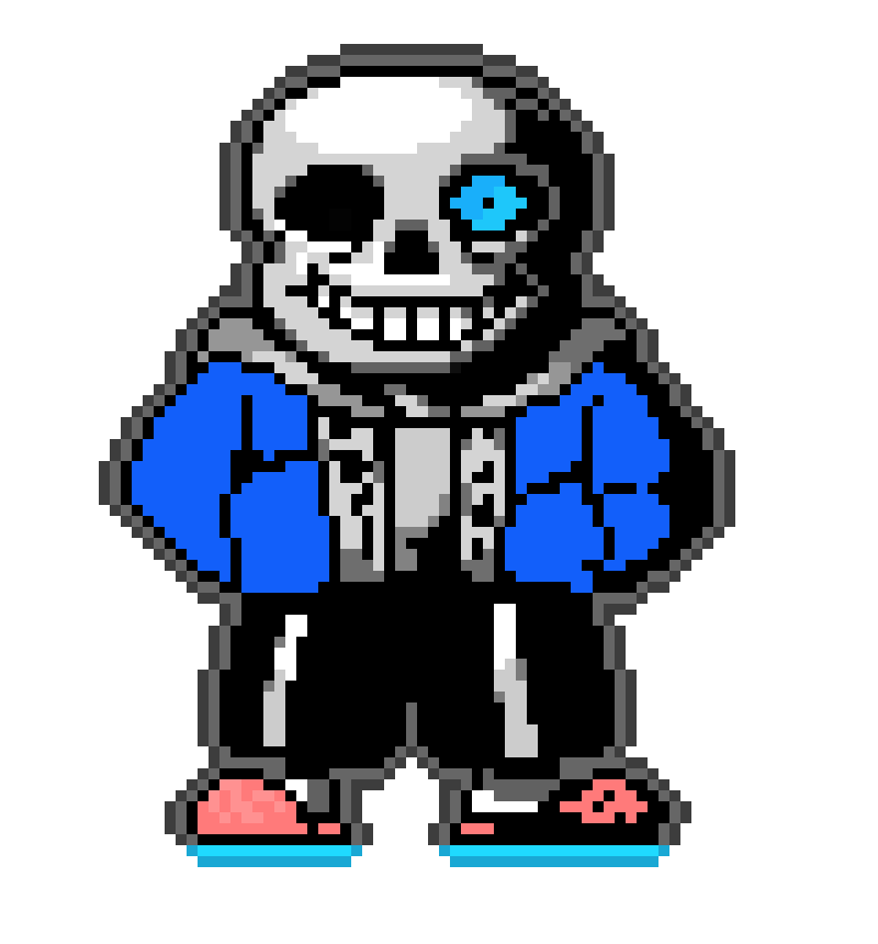 [9664c4] Mystic!Sans (glowing eye) in color