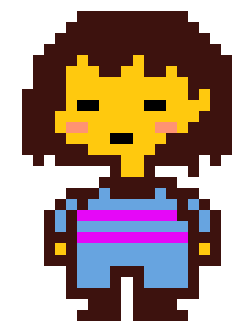 [bcb7cc] TA Undertale Frisk Blush 1