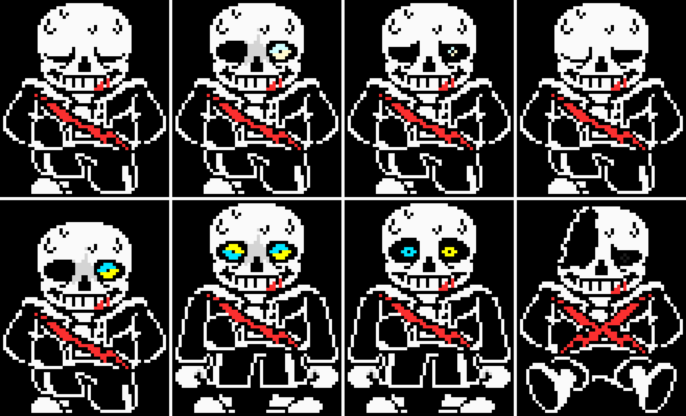 Okay so not much different but i added shadowing. and some fades in the eye and if you notice, a second slash