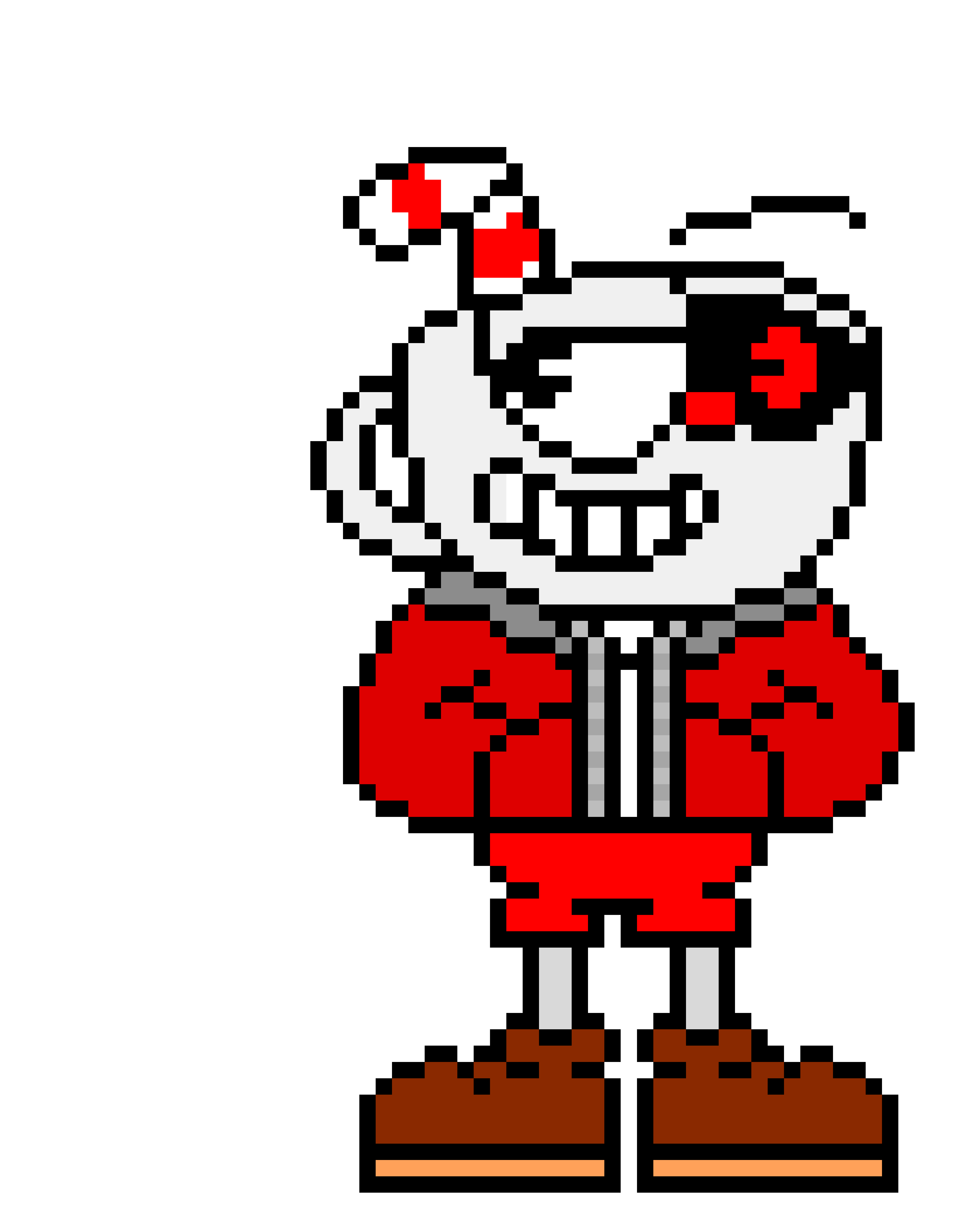 IndieTale (Cuphead Battle Sprite) remake by Underpixel