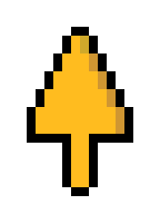[825224] upwards pixel gold
