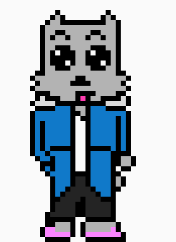 [63ceb7] They try to make sans look hot?look what they did to grillby...they didn't even make him human.
