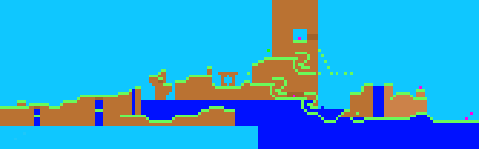 [9664c4] Green Hill Zone Act 1 (Past