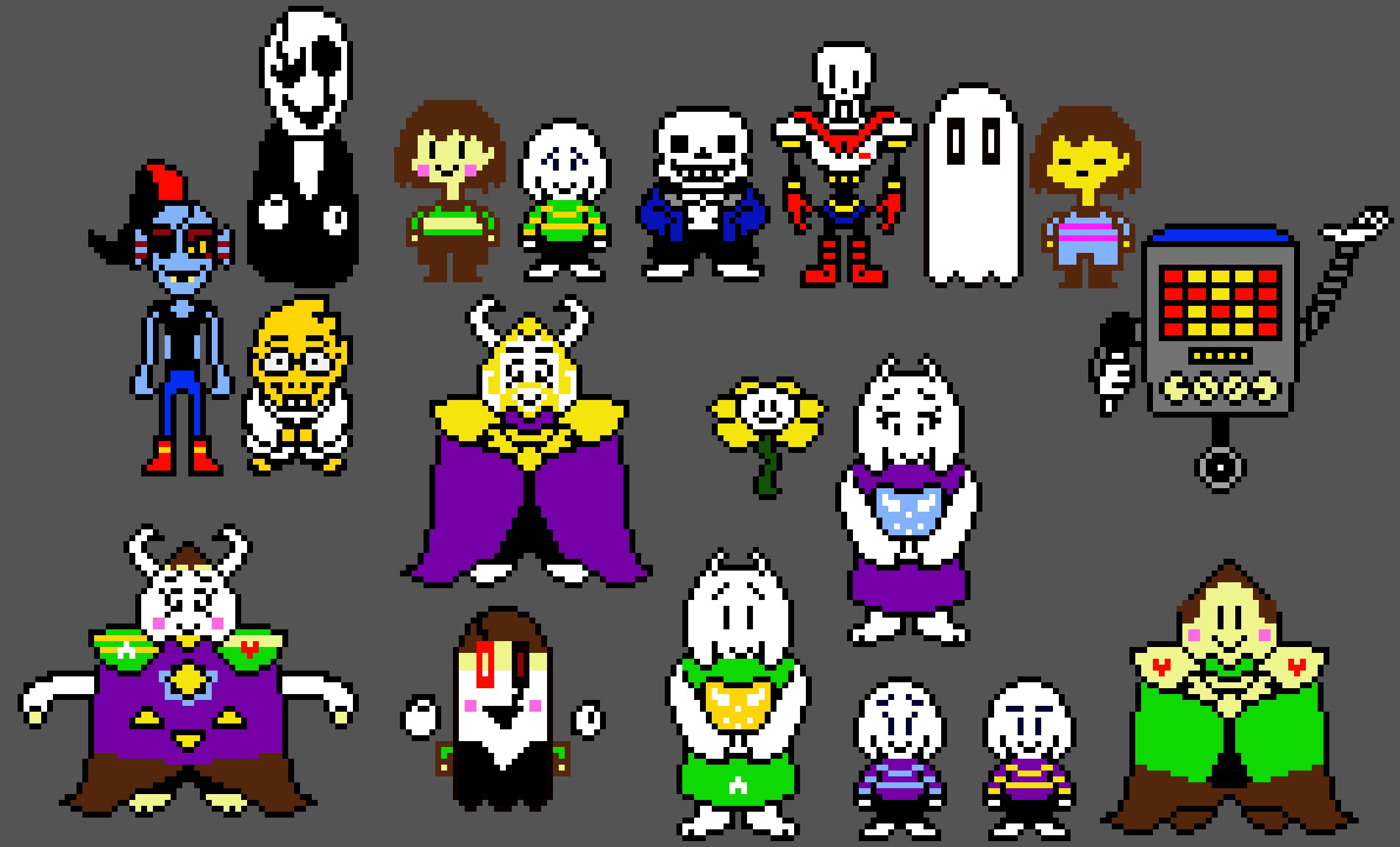 Undertale Sprites (Plus extras!)