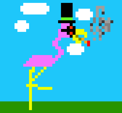 [9664c4] high Flamingo